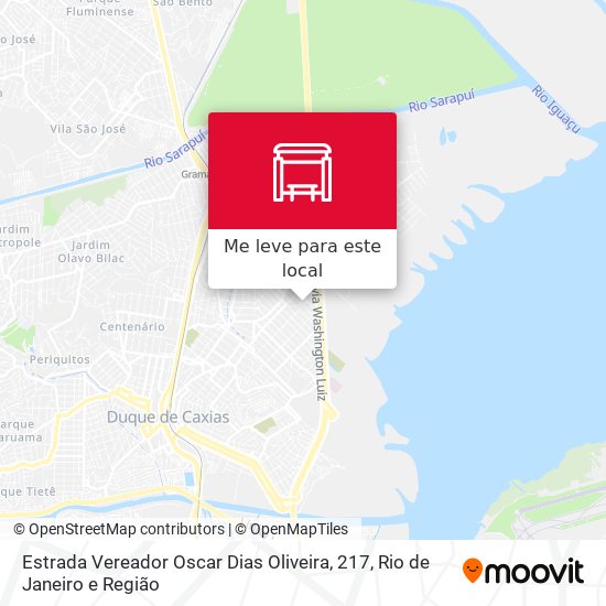 Estrada Vereador Oscar Dias Oliveira, 217 mapa
