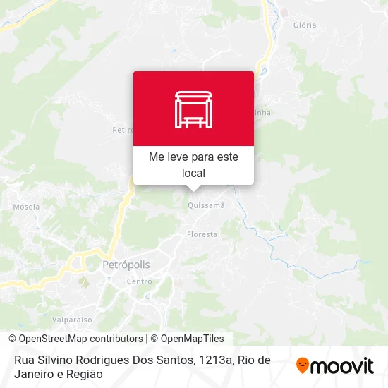 Rua Silvino Rodrigues Dos Santos, 1213a mapa
