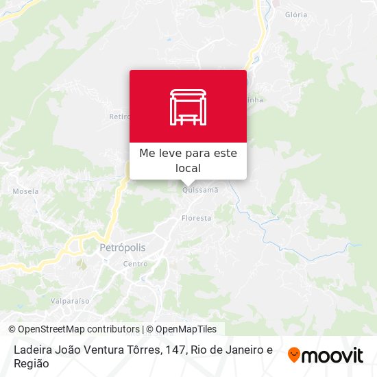 Ladeira João Ventura Tôrres, 147 mapa