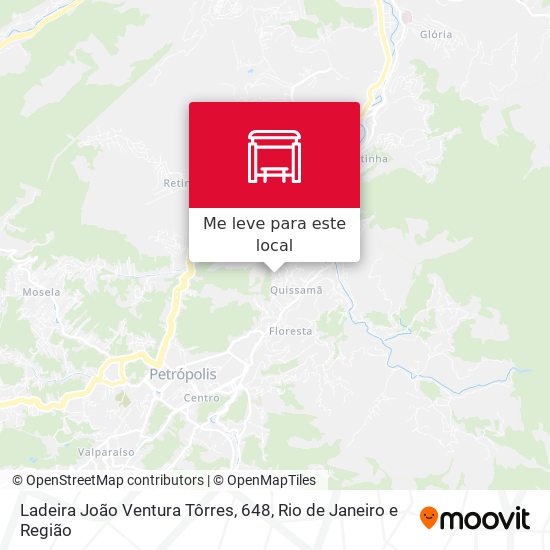 Ladeira João Ventura Tôrres, 648 mapa