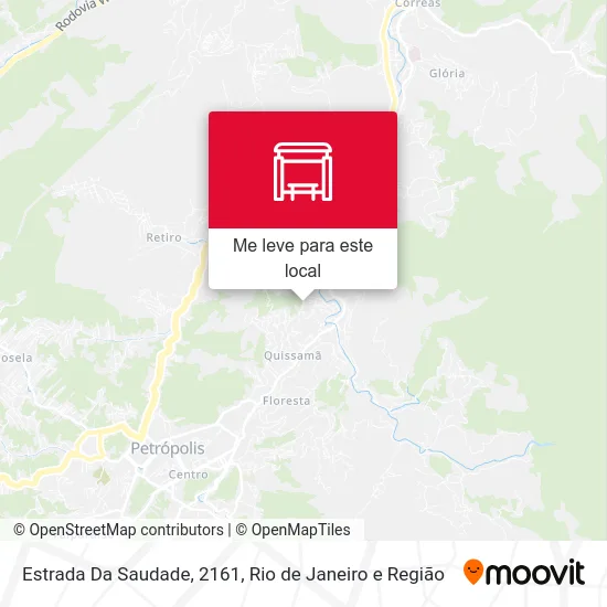 Estrada Da Saudade, 2161 mapa