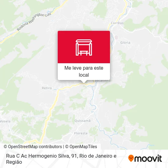 Rua C Ac Hermogenio Silva, 91 mapa