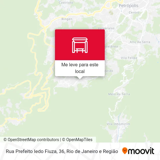 Rua Prefeito Iedo Fiuza, 36 mapa