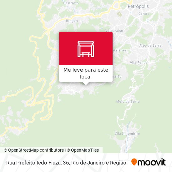 Rua Prefeito Iedo Fiuza, 36 mapa
