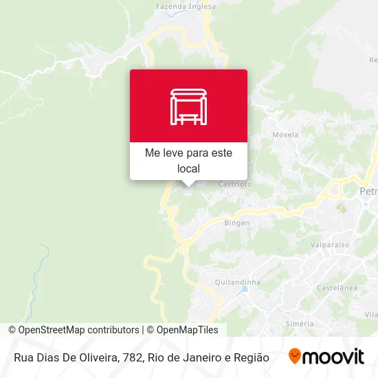 Rua Dias De Oliveira, 782 mapa