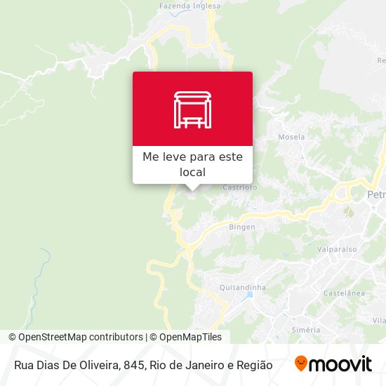 Rua Dias De Oliveira, 845 mapa