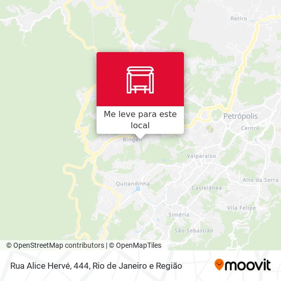 Rua Alice Hervé, 444 mapa