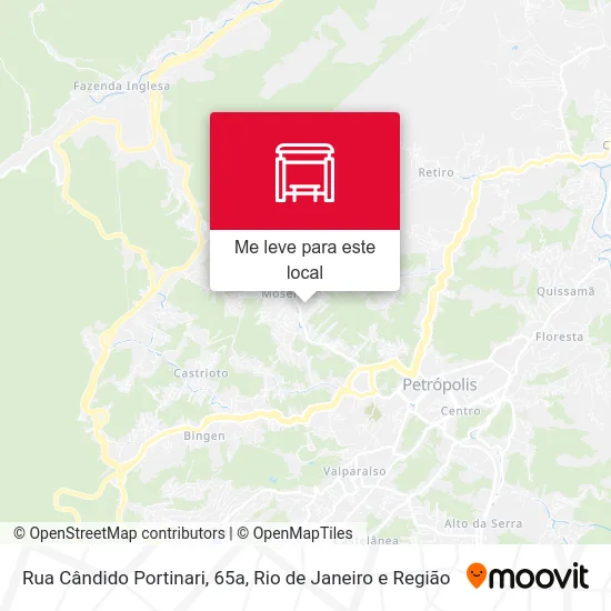 Rua Cândido Portinari, 65a mapa