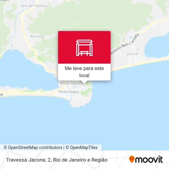 Travessa Jacone, 2 mapa