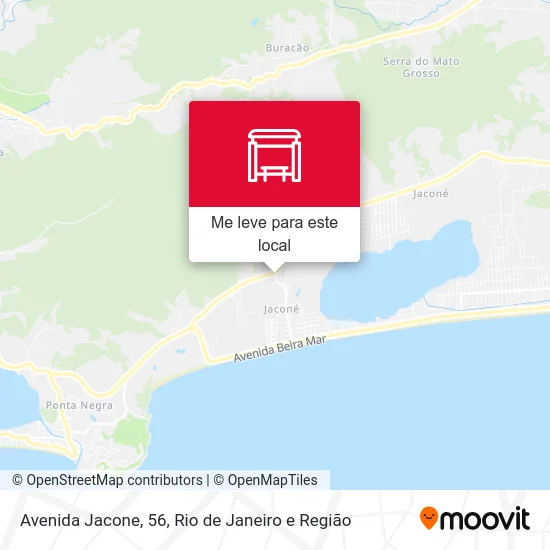 Avenida Jacone, 56 mapa