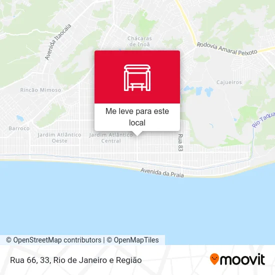 Rua 66, 33 mapa