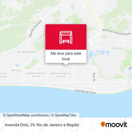 Avenida Dois, 29 mapa