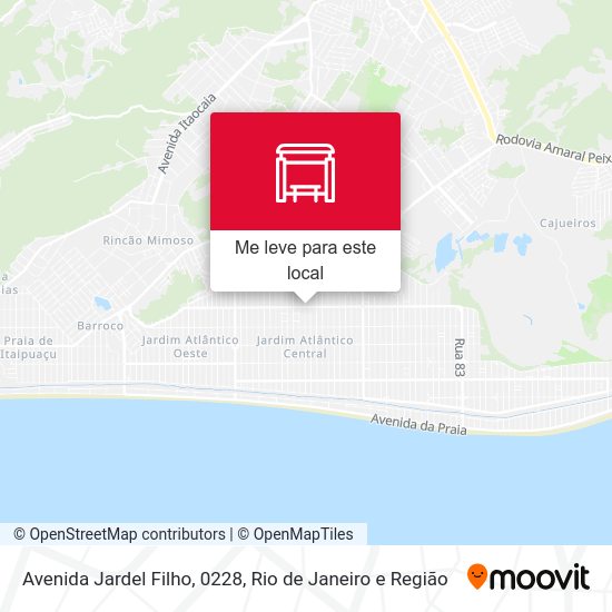 Avenida Jardel Filho, 0228 mapa