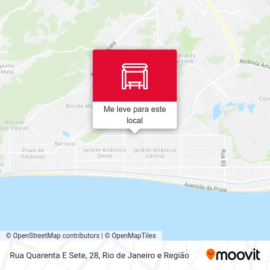 Rua Quarenta E Sete, 28 mapa