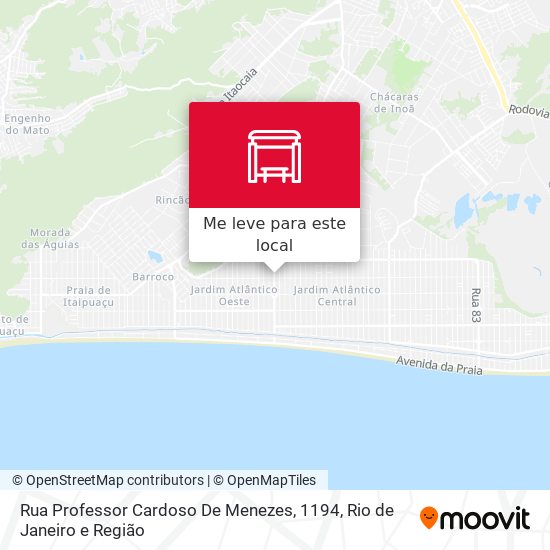 Rua Professor Cardoso De Menezes, 1194 mapa