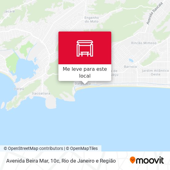 Avenida Beira Mar, 10c mapa