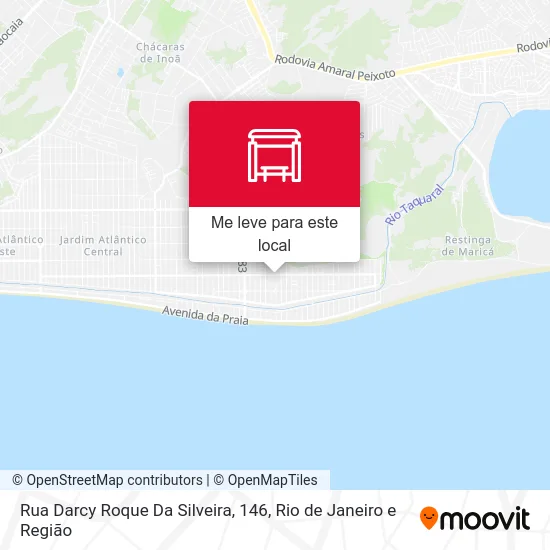 Rua Darcy Roque Da Silveira, 146 mapa