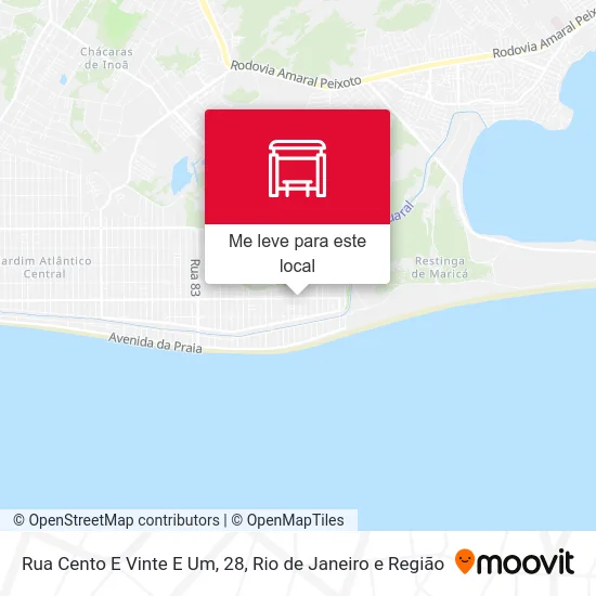 Rua Cento E Vinte E Um, 28 mapa