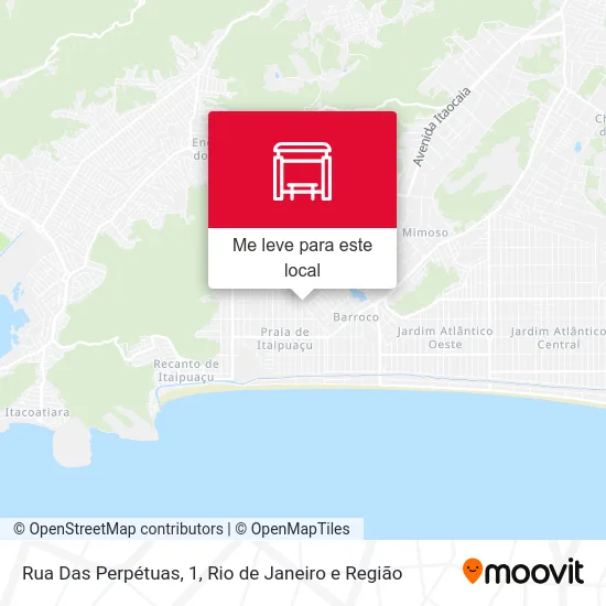 Rua Das Perpétuas, 1 mapa