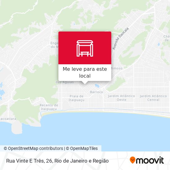 Rua Vinte E Três, 26 mapa