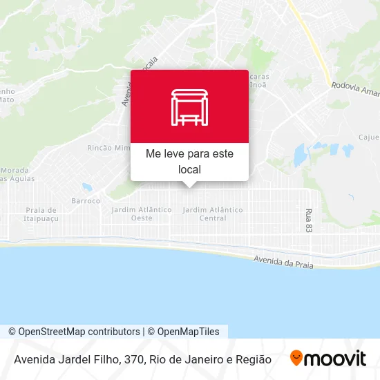 Avenida Jardel Filho, 370 mapa