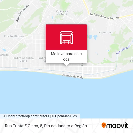 Rua Trinta E Cinco, 8 mapa