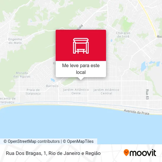 Rua Dos Bragas, 1 mapa