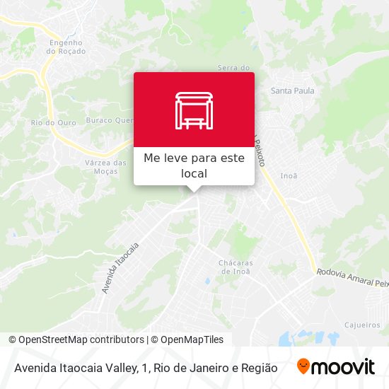 Avenida Itaocaia Valley, 1 mapa