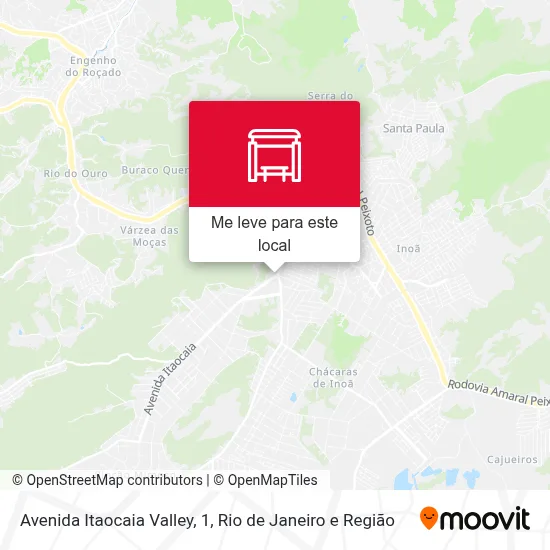 Avenida Itaocaia Valley, 1 mapa