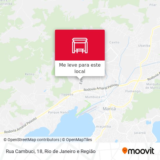 Rua Cambuci, 18 mapa
