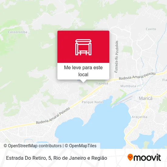 Estrada Do Retiro, 5 mapa