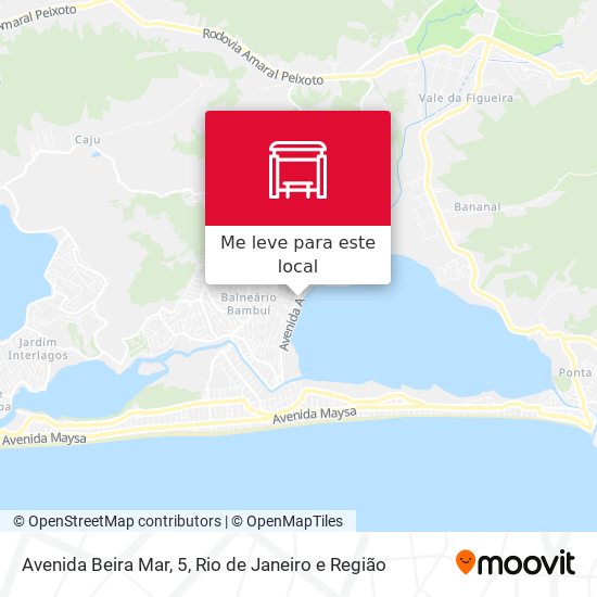 Avenida Beira Mar, 5 mapa