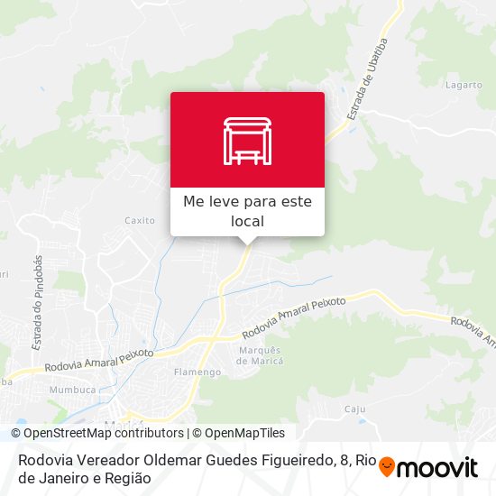 Rodovia Vereador Oldemar Guedes Figueiredo, 8 mapa