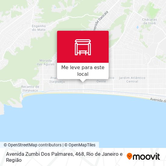 Avenida Zumbi Dos Palmares, 468 mapa