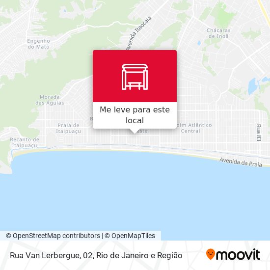 Rua Van Lerbergue, 02 mapa