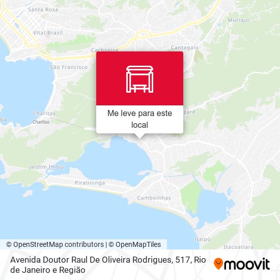 Avenida Doutor Raul De Oliveira Rodrigues, 517 mapa