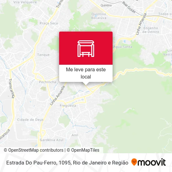 Estrada Do Pau-Ferro, 1095 mapa