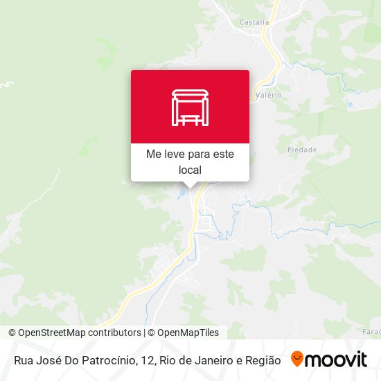 Rua José Do Patrocínio, 12 mapa