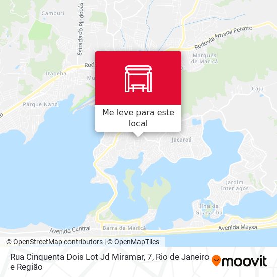 Rua Cinquenta Dois Lot Jd Miramar, 7 mapa