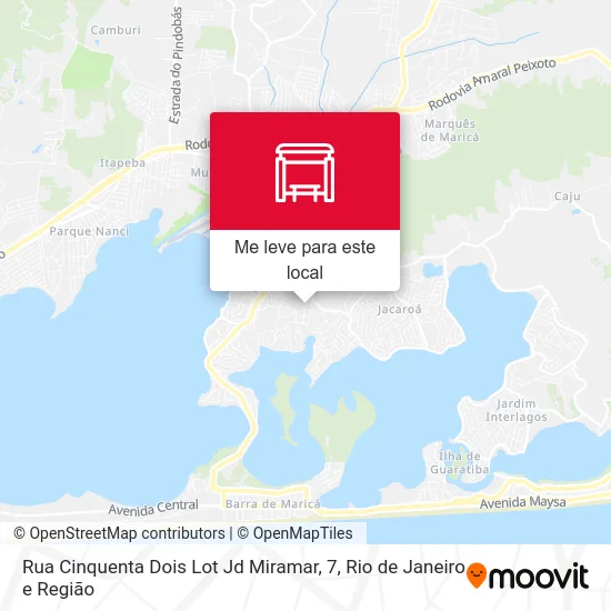 Rua Cinquenta Dois Lot Jd Miramar, 7 mapa