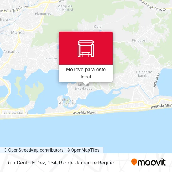 Rua Cento E Dez, 134 mapa