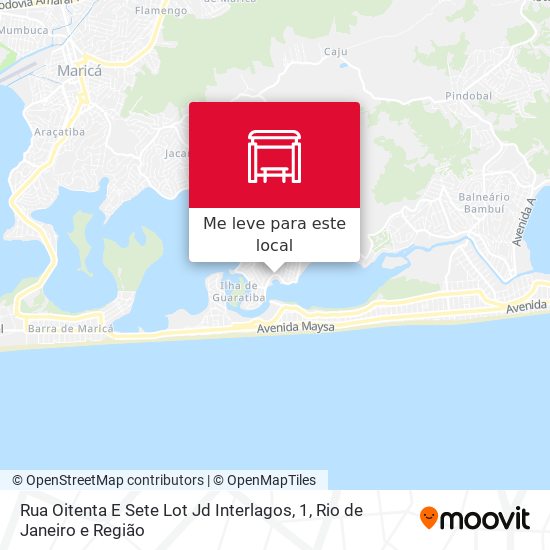 Rua Oitenta E Sete Lot Jd Interlagos, 1 mapa