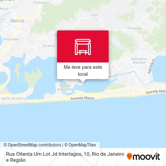 Rua Oitenta Um Lot Jd Interlagos, 10 mapa