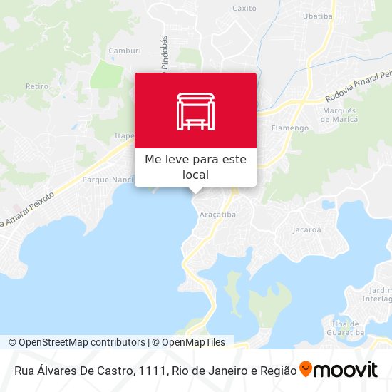 Rua Álvares De Castro, 1111 mapa