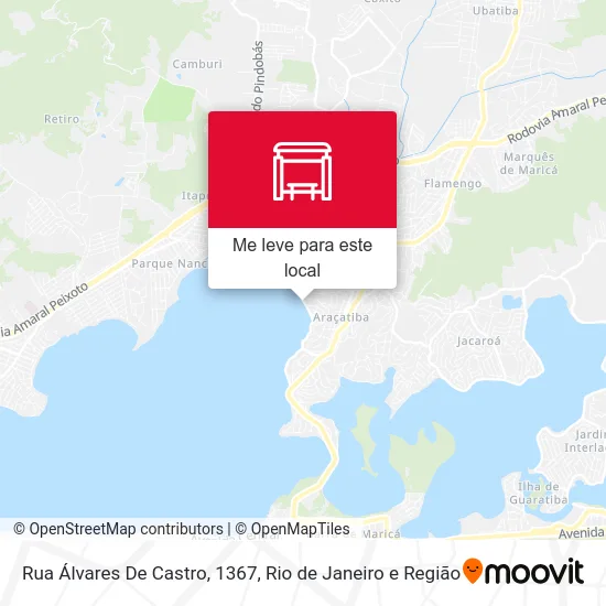 Rua Álvares De Castro, 1367 mapa