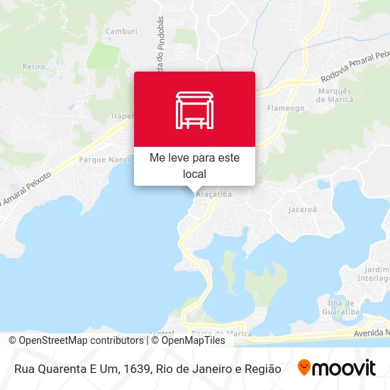 Rua Quarenta E Um, 1639 mapa