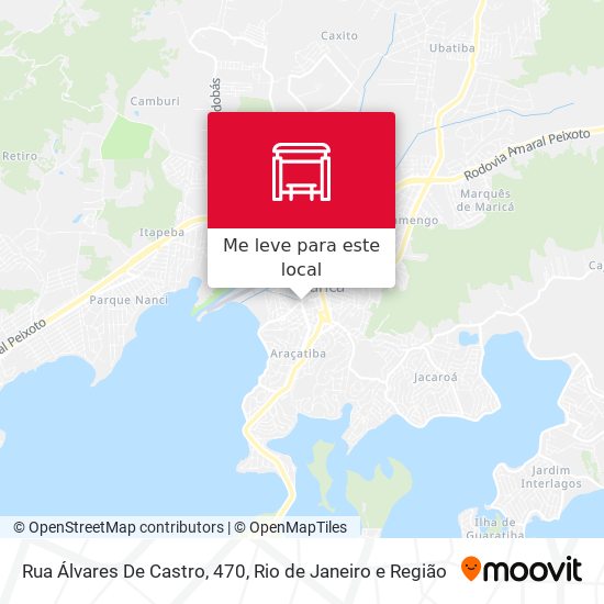Rua Álvares De Castro, 470 mapa
