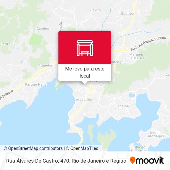 Rua Álvares De Castro, 470 mapa