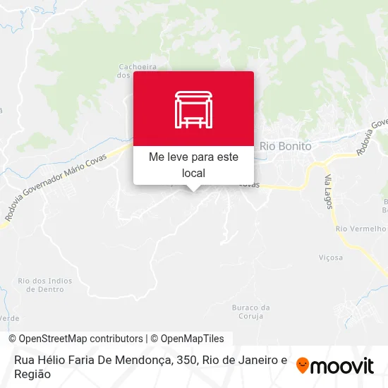 Rua Hélio Faria De Mendonça, 350 mapa