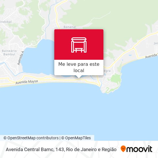 Avenida Central Bamc, 143 mapa